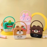 Мультяшная детская сумка для принцессы, силиконовый детский кролик, сумка для телефона, кошелек