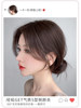 Natural-Looking Fake Bangs for Women, Real Hair Fake Bangs, Natural Forehead Hairpiece, Trendy Hair Fringe, Middle Part Bangs