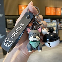 Черный шарф собака+черно -белый колокол