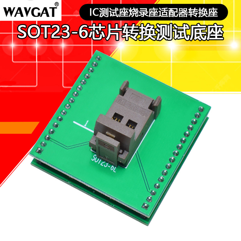 Sot23-6 Ic Programming Socket, Programmer, Ic Test Socket, Sot23 Chip Conversion Test Base, Dip Sot23-6 Ic Programming Socket, Programmer, Ic Test Socket, Sot23 Chip Conversion Test Base, Dip