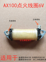 Applicable Motorcycle accessories AX100 Gold City Suzuki Magnetic motor coil Changchun luxury Baron 6V ignition coil