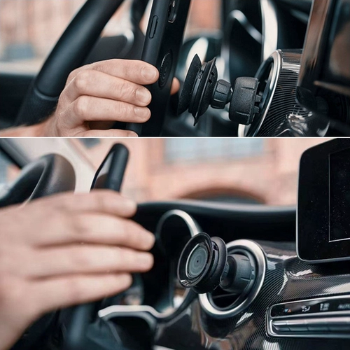 Автомобильный вакуумный магнитный держатель для мобильного телефона FIDLOCK, автомобильный кондиционер, выход для воздуха, навигационный кронштейн, чехол для мобильного телефона