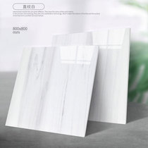 Tile floor tile 800X800 straight white marble floor tile living room bedroom floor tile simple modern