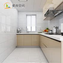 Kitchen and bathroom wall tile bathroom tile 300x600 light medium board kitchen balcony non-slip floor tile simple modern