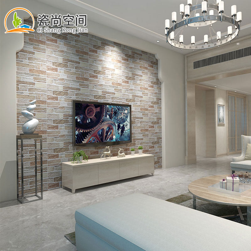 Kitchen powder room wall tile 300x600 all-porcelain antique matte non-slip wear-resistant tile balcony wall tile color matching system