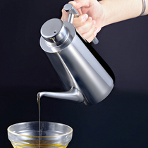 304 stainless steel oil jug Home Kitchen Clothing Soy Sauce Vinegar Seasoning Bottle No Oil Spill Jar edible Thickened Filter Oil Bottle