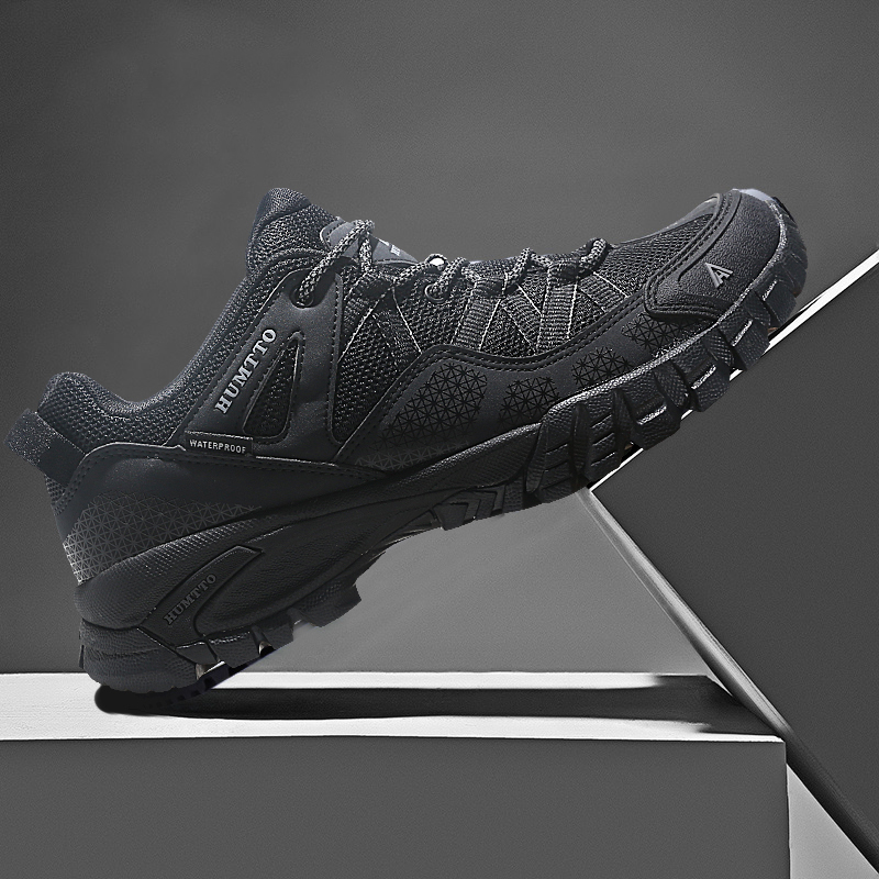 Haitu Sports Shoes for Men in Spring and Summer, Breathable and Non-Slip Men's Shoes, Tactical Training Shoes, Black Running Outdoor Hiking and Mountaineering Shoes Haitu Sports Shoes for Men in Spring and Summer, Breathable and Non-Slip Men's Shoes, Tactical Training Shoes, Black Running Outdoor Hiking and Mountaineering Shoes
