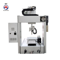 Desktop small automatic soldering machine single platform soldering machine intelligent temperature control soldering machine spot welding machine