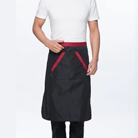 Черный двойной карманный фартук [3 наряда]