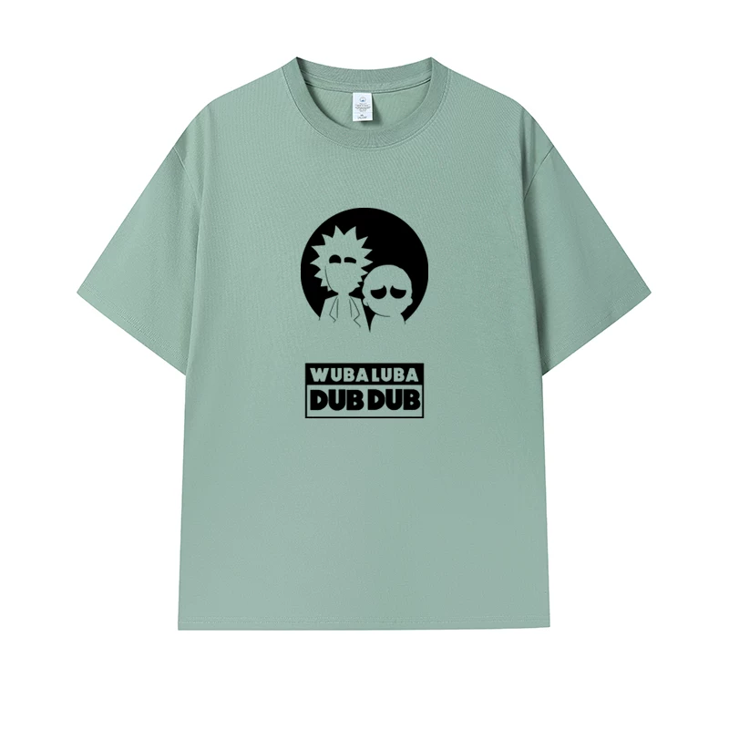 Фанатская футболка Desperate Poisoner Co -name Rick and Morty T -shirt Rick and Morty Мужчины и Женщины Аниме Студентская пара одежда