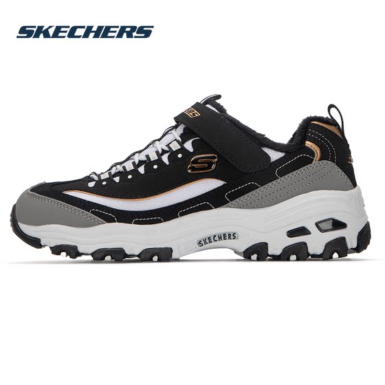 
Skechers (Skechers) children's shoes, new winter sports shoes, trendy GIRLS Velcro thick