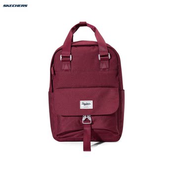 Skecher backpack summer new style college student study school bag outdoor travel bag large capacity storage computer