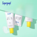 Крем для путешествий, физическая защита, SPF50, 10 мл, пробник, 6 шт, скрывает прыщи