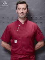 Красная футболка, короткий рукав