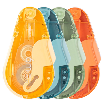 Powerfully press the replaceable core large-capacity correction belt