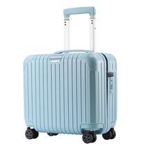 Luggage female small lightweight 18-inch boarding case ultra-light mini trolley case 20 password travel leather box mens tide