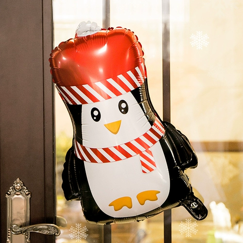 Рождественские тематические украшения из воздушных шаров из алюминиевой пленки Рождественская елка с воздушными шарами вечеринка в торговом центре магазин детский сад украшение сцены