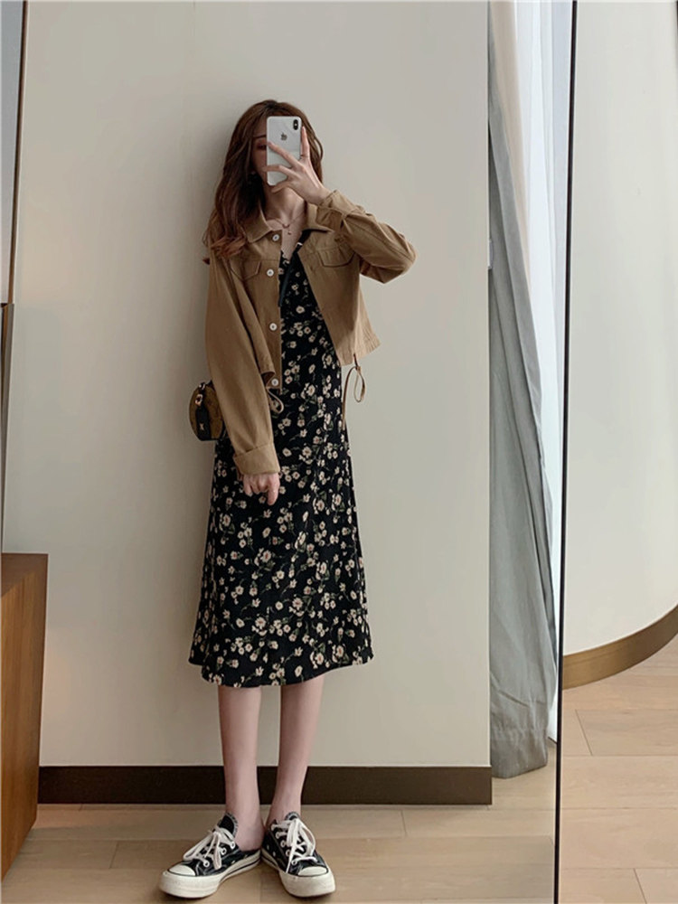 HONG KONG STYLE SHORT JACKET WOMENS 2023 POPULAR NEW SPRING SMALL MAN TALL AND THIN LOOSE JACKET TOP WOMENS CLOTHING