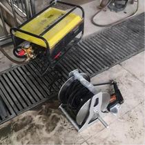 Direct selling high-pressure pipe water pipe storage rack stainless steel metal car washing machine washer car anti-steel wire pipe rewinder