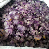 Batch amethyst cash loan 2 tons of raw stone ore mineral crystal specimens DIY sold by kg can be processed