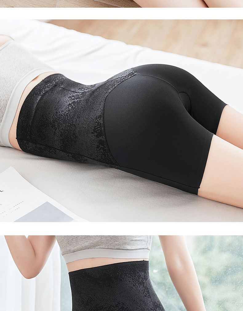 Tóm tắt eo cao bụng nâng cánh tay an toàn quần chống ánh sáng mùa hè nữ mỏng phần băng lụa lớn quần legging bảo hiểm quần short - Quần tây thường quần áo mùa hè nữ 