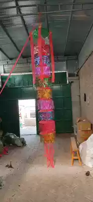 Funeral cloth streamers, spirit streamers, gourd streamers and other kinds of cloth streamers can be customized