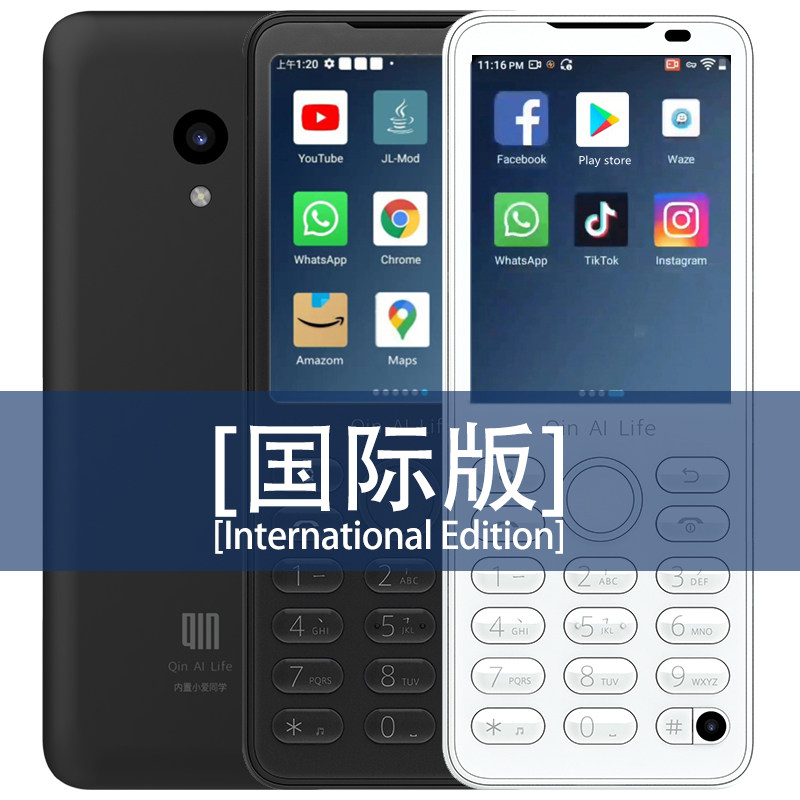 【国際版】Qin F21 Pro スマートボタンスマートフォン 海外版 - 新品オリジナル製品