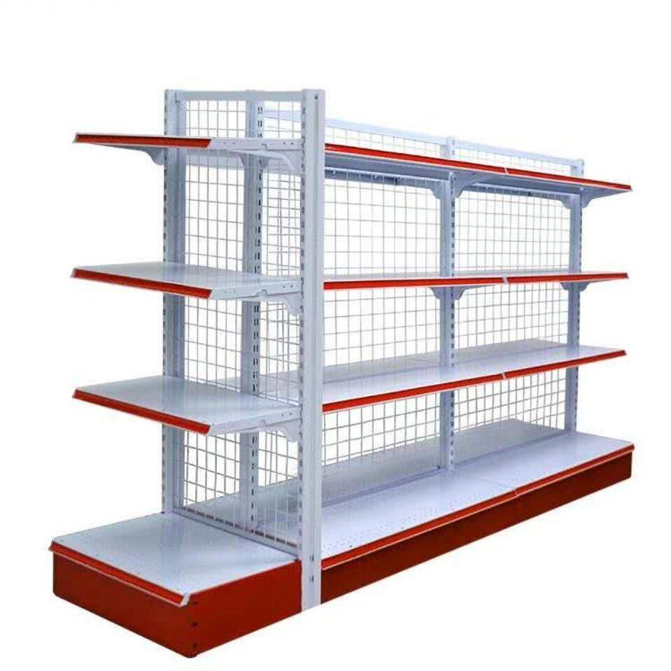 Supermarket shelf medicine convenience store thickened boutique snacks department store hole board back panel display stand mother and baby shop single-sided