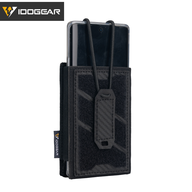 Small steel scorpion TGS tactical phone bag Skewer mobile phone bag with magic sticker molle kit 5 56 denier clip-Taobao