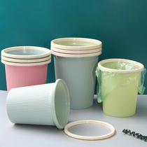 With Press Circle Classification Trash Can Home Kitchen Toilet Living Room Bedroom Large garbage basket Garbage basket