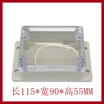 F3-2T:115*90*55 transparent plastic waterproof box indoor and outdoor monitoring waterproof box junction box