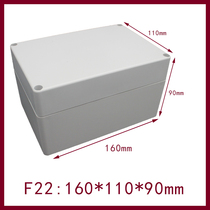 F22:160*110*90 plastic waterproof box outdoor monitoring enclosure terminal box universal junction box