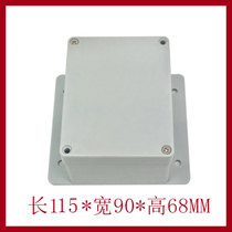 F3-3:115*90*68 plastic waterproof box with ears indoor and outdoor monitoring enclosure terminal block power box