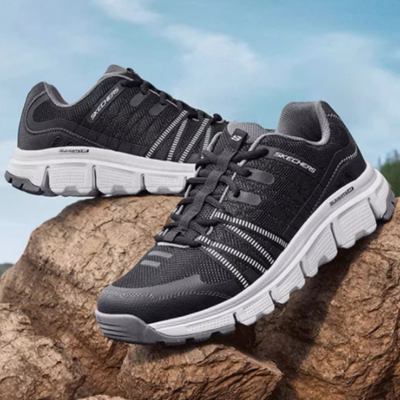 斯凯奇漫野复古户外徒步鞋