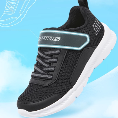 Skechers斯凯奇儿童鞋男女童运动鞋中大童轻便网面跑步鞋405216L