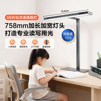 Panasonic Eye Protection Lamp, Vertical Desktop Lamp, Street Lamp, Study Lamp, Student and Children's Special Reading Lamp, 55W