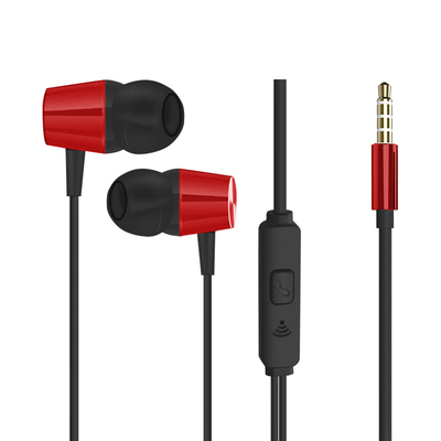 入耳式耳机金属重低音线控耳机
