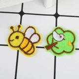 Детский пластырь, мультяшная наклейка, штаны, заплатка для ремонта пятки, с вышивкой, детская одежда