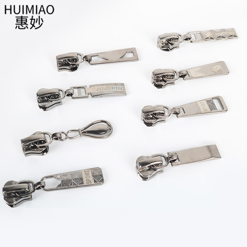Upscale zipped head 3 5 8 Number of nylon resin metal pull head clothes pull lock copper pull 10 Number of nylon zipper head-Taobao
