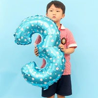 32 -дюймовые цифры (синий) -3