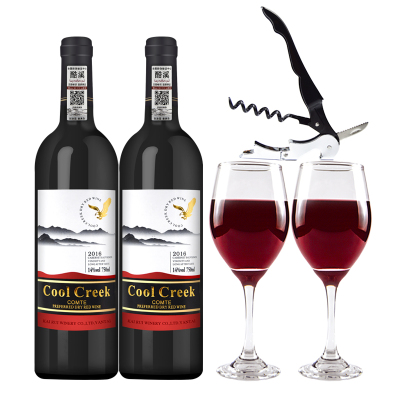 酷溪伯爵干红葡萄酒送酒杯