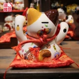 福缘猫 Креативные вступительные подарки для керамического банка Zhaocao Ceragy Bank Store Company Stous Stuction большие украшения