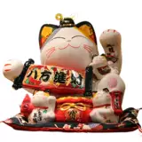 福缘猫 Открытая керамика Catal Cat Money Tank Shop Store Fengshui Swing Settlement Большое творческое украшение творческое украшение