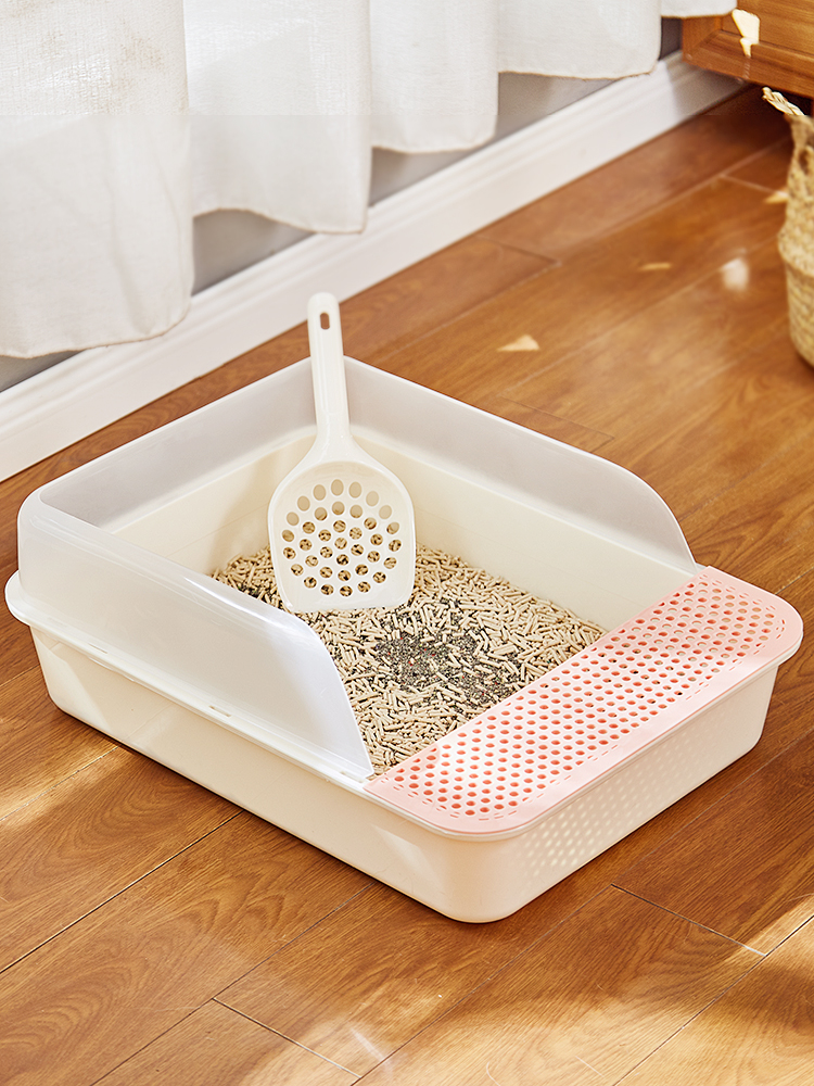 Cat litter box King size automatic cat toilet Semi-enclosed kitten adult cat anti-splash cat shit pot Cat supplies