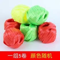 Strap rope color New Material packing rope binding belt plastic rope tear film nylon packaging rope