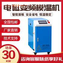 Factory direct 30KW mold temperature machine electromagnetic heating oil furnace industrial mold temperature machine energy-saving heat transfer oil heating equipment