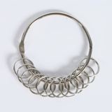 Металлическая ключа кольцо строки круга клавиши клавиша клавиши кольца платы креативные клавиши категория категория анти -lost -знаки