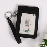 Черный брелок, картхолдер