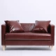 Sofa hiện đại tối giản hai chỗ ngồi không gian nhỏ sofa nhỏ sofa lưới màu đỏ căn hộ nhỏ ghế sofa đôi - Ghế sô pha