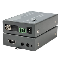 Fengqing uncompressed HDMI high-definition optical transceiver two-way audio intercom 232 data optical fiber conversion transceiver supports DVI 1080P60Hz single fiber FC SC camera live performance